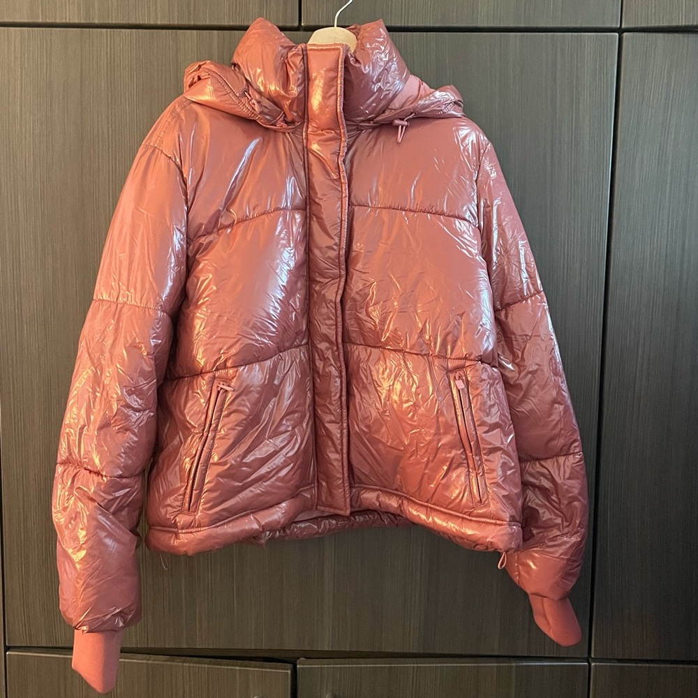 Gap cropped puffer jacket